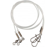 Поводок Savage Gear Regenerator Trace 100 cm 1.0 mm 25 kg Swivel Needle Snap 3 шт Серый (1013-1854.11.08)