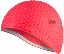 Шапка для плавания Aqua Speed Bombastic Tic-Tac 5723 One Size Красный (5908217657237)