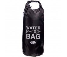 Водонепроницаемый гермомешок с плечевым ремнем SP-Sport Waterproof Bag 10л TY-6878-10 Черный