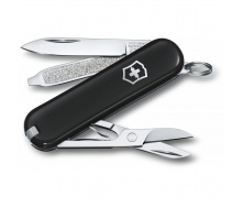 Складной нож Victorinox Classic SD Colors Dark Illusion 58 мм 7 функций Черный (0.6223.3G)