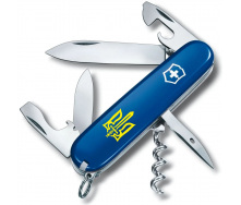 Складной нож Victorinox Spartan Ukraine 91 мм 12 функций Трезубец ОУН (1.3603.2_T0308u)