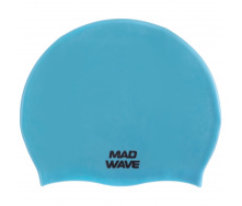 Шапочка для плавания MadWave Light BIG M053113 Голубой