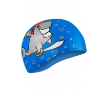 Шапка для плавания Aqua Speed KIDDIE Shark 1783 (142-Shark) синий Дет OSFM (5908217617835)