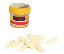 Приманка силикон Lucky John Maggot 0.5in/ 12мм / 30шт / цвет 001 140202-001