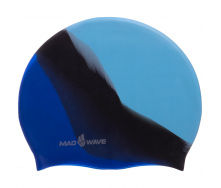 Шапочка для плавания MadWave MULTI BIG M053111 Синий