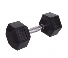 Гантель цельная шестигранная SP-Planeta SC-8013-15 15кг 1шт