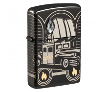 Коллекционная лимитированная зажигалка Zippo Armor Zippo Car 75 Design Collectible Of The Year (48693)