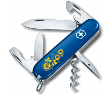 Складной нож Victorinox Spartan Ukraine 91 мм 12 функций Цветы (1.3603.2_T1050u)