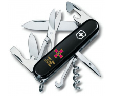 Складной нож Victorinox Climber Army 91 мм 14 функций Эмблема ВСУ и Надпись ЗСУ (1.3703.3_W1011u)