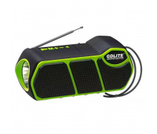 Фонарь переносной многофункциональный GDLite 11 с солнечной панелью FM+Bluetooth+PowerBank 1500 mAh