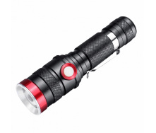 Тактический ручной фонарик X-Balog BL-736 T6 USB Black (3_03042)