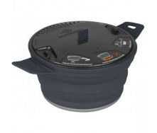 Кастрюля с алюминиевым дном Sea To Summit X-Pot 2.8 L Charcoal (1033-STS AXPOT2.8CH)