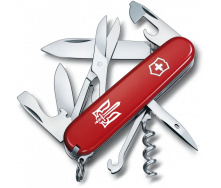 Складной нож Victorinox Climber Ukraine 91 мм 14 функций Трезубец ОУН (1.3703_T0300u)
