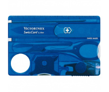 Нож Victorinox Swiss Card Lite Transparent Синий (1049-Vx07322.T2)