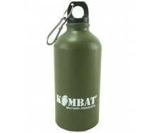 Фляга алюминиевая Kombat UK Aluminium Water Bottle 500 ml Зеленый (KB-AWB500-OLGR)
