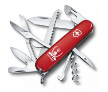 Складной нож Victorinox Huntsman Ukraine Козак с саблями белый (1.3713_T1110u)