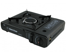 Портативная газовая плита Happy Home BDZ-155-A с керамической инфракрасной горелкой Black (3_01390)