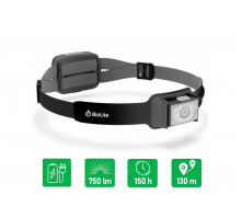 Фонарь налобный Biolite Headlamp 750 Midnight Grey (1033-BLT HPC0101)