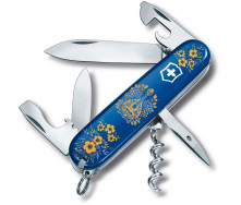 Складной нож Victorinox Spartan Ukraine 91 мм 12 функций Украинские мотивы Синий (1.3603.2_T1370u)