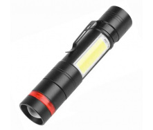 Фонарь Quantum ручной Assistant 3W LED+COB с USB с функцией Power Bank