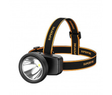 Фонарь налобный аккумуляторный HL55-S Superfire 300 Lumen IP42