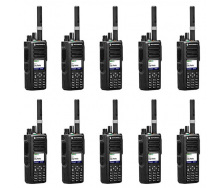 Радиостанция цифровая Motorola MotoTRBO DP4800e VHF AES-256 шифрование 10 штук
