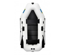 Лодка гребная надувная пвх двухместная ΩMega 260LS