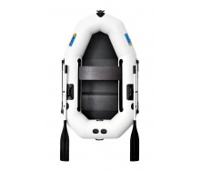 Лодка пвх надувная гребная одноместная ΩMega 190LS PS светлая