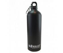 Фляга алюминиевая Kombat UK Aluminium Water Bottle 1000 мл Черный (1000-kb-awb1000-blk)