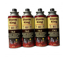 Газовые баллоны для портативных газовых горелок 4 шт Storm King цанговые (1756375620)