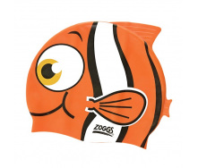 Шапочка для плавания Zoggs Character Silicone Cap Оранжевый One Size (1000-300710.OR)