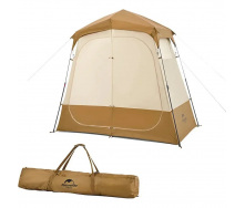Палатка душовая зональная Naturehike NH22ZP006 240х200х120 см Коричневый (1047-6927595703984)