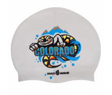 Шапочка для плавания MadWave COLORADO M055838 One Size Серебряный