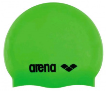 Шапочка для плавания Arena Classic Silicone Jr Lime Black One Size (1097-91670-065 UNI)