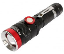 Ручной фонарь аккумуляторный Bailong BL-736-T6 черный с красным (1757000151)