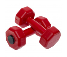 Гантели для фитнеса пластиковые Champion TA-9820-1 2 шт 1 кг Красный