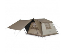 Палатка Naturehike Village CNK2300ZP022 240х210х155 см Бежевый-песочный (1047-6976023920172)