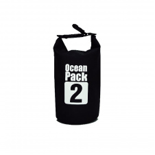 Водонепроницаемая сумка рюкзак гермомешок Ocean Pack 2 л Black (55355215)