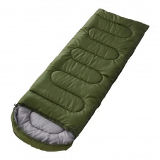 Спальный мешок E-Tac SB-01 с капюшоном 180х75 см Green