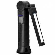 Фонарь аккумуляторный RIAS G52 с магнитом и подвесным крючком Black (3_04528)