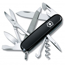 Складной нож Victorinox Mountaineer 91мм 8 функций Черный (1.3743.3)
