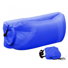 Надувной шезлонг Beans Bag Голубой (hub_FuBX95802)