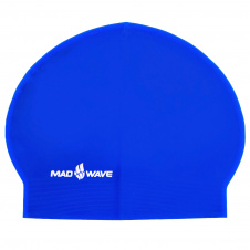 Шапочка для плавания MadWave SOLID M056501 Синий