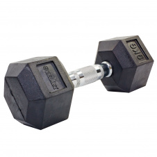 Гантель шестигранная гексагональная ZELART TA-5159-9 9кг