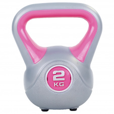 Гиря пластиковая Zelart TA-5734-2 2кг Розовый