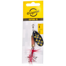 Блесна вращающаяся с бородкой LJ SPIN X ROUND 04 весом 11 г (цв.BF)