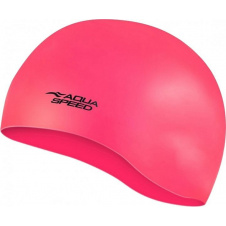 Шапка для плавания Aqua Speed MONO 6191 (111-03) розовый Уни OSFM (5908217661913)