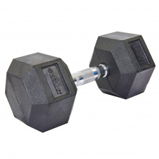 Гантель шестигранная гексагональная ZELART TA-5159-17,5 17,5кг
