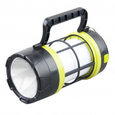Фонарь кемпинговый RIAS F-910-B аккумуляторный с солнечной панелью 2500 mAh (3_02779)