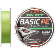 Шнур Select Basic PE Салатовый 100 м 0.18мм 9.9кг/22lb (1870-27-51)